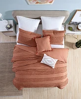 Swift Home Magnificent Marilla Dot 5 Piece Comforter Set