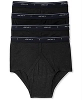 Jockey Men's Classic Collection Full-Rise Briefs 4-Pack Underwear