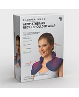 Sharper Image Warming & Cooling Aromatherapy Neck Shoulder Wrap Pad