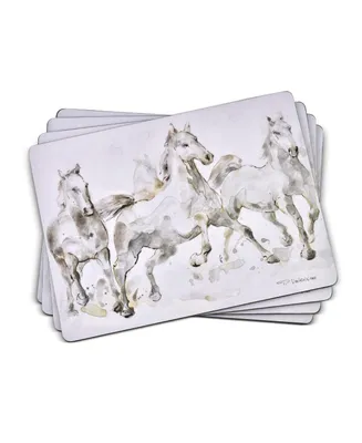 Pimpernel Spirited Horses Placemats, Set of 4