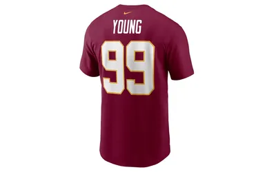 Nike Washington Football Team Men's Pride Name and Number Wordmark T-Shirt - Young