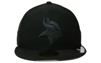 New Era Minnesota Vikings Black on 59FIFTY Cap