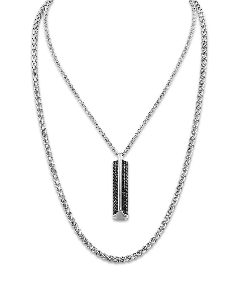 Esquire Men's Jewelry 22" Wheat Chain Necklace in Sterling Silver, Created for Macy's