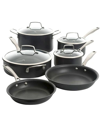 Kenmore Arbor Heights 10-Piece Hard Anodized Cookware Pots and Pans Set