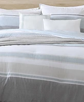 Closeout! Nautica Eastport Reversible 5-Piece Comforter Set