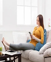 Nestl Shredded Memory Foam Reading Backrest Pillow