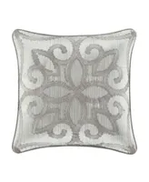 Five Queens Court Nouveau Embellished Decorative Pillow, 18" x 18"