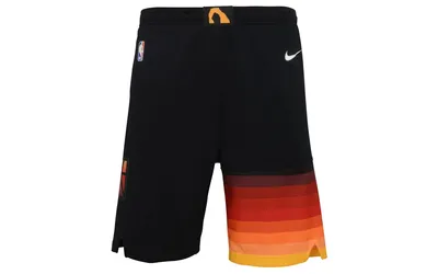 Nike Big Boys and Girls Utah Jazz City Edition Swingman Shorts