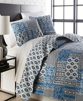 Southshore Fine Linens Global Patchwork Ultra-Soft -Pc. Quilt Set