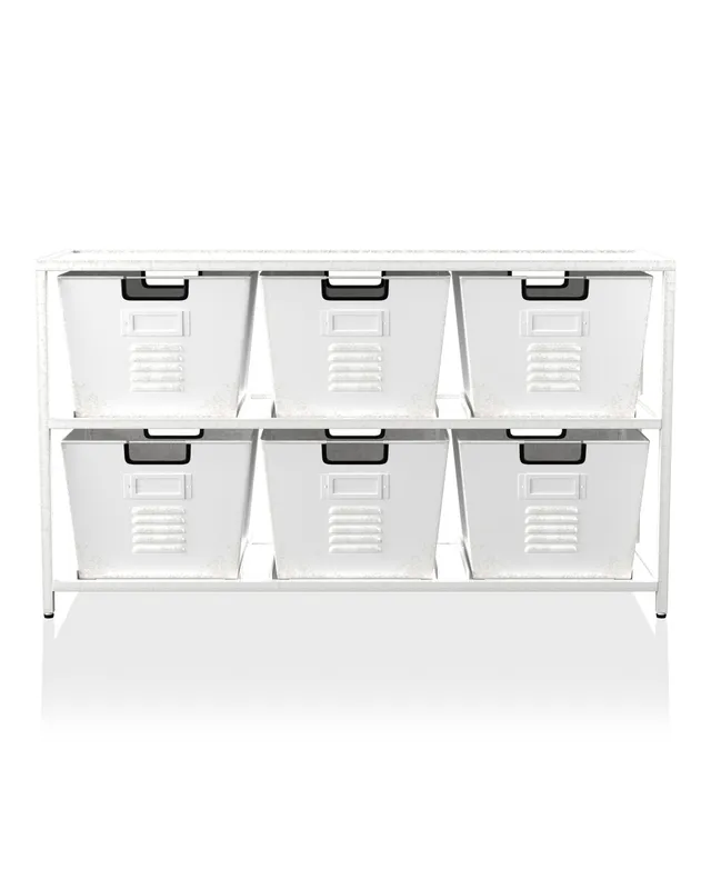 Sorbus 6 Piece Refrigerator and Freezer Organizer Bins