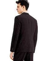 I.n.c. International Concepts Men's Slim-Fit Burgundy Solid Suit Jacket, Created for Macy's