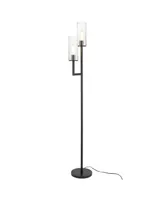 Basso Floor Lamp with Double Torchiere