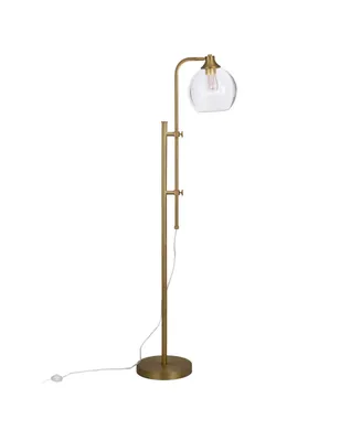 Antho Height Adjustable Floor Lamp - Gold