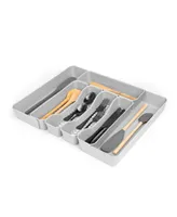 Spectrum Diversified Hexa 5-Divider Expandable Silverware Tray