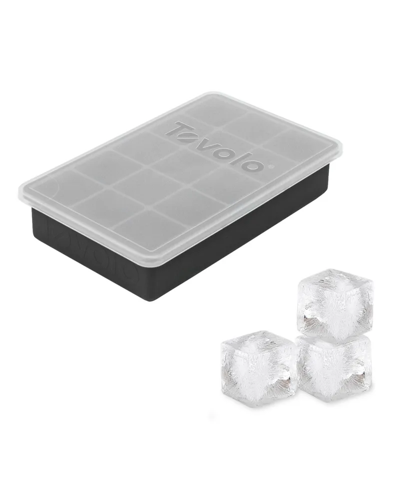 Tovolo Perfect Cube Silicone Ice Tray With Lid