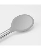 Tovolo Silicone Mixing Spoon With Stainless Steel Handle