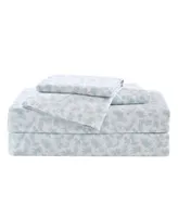 Tommy Bahama Hibiscus Bloom Washed Cotton King Sheet Set