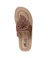 Cliffs by White Mountain Women's Carnation Thong Comfort Sandals