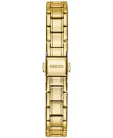 Guess Women's Diamond-Accent Gold-Tone Stainless Steel Bracelet Watch 25mm - Gold