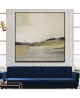 Giant Art Morning Beach Oversized Framed Canvas, 45" x 45"