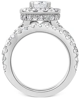 Diamond Bridal Set (4 ct. t.w.) in 14k White, Yellow or Rose Gold