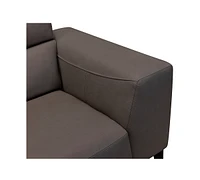 Closeout! Paxten 66" Leather Loveseat, Created for Macy's