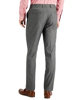 Perry Ellis Portfolio Men's Slim-Fit Non-Iron Performance Stretch Heathered Dress Pants