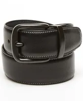 Original Penguin Men's Grey Day Logo Reversible Belt