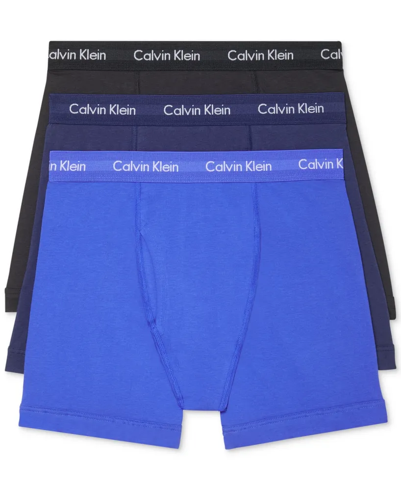 Calvin Klein Men's 3-Pack Cotton Stretch Boxer Briefs Underwear