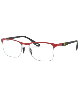 Ray-Ban Scuderia Ferrari RX8416M Men's Square Eyeglasses