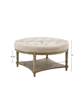 Martha Stewart Collection Cedric Accent Ottoman