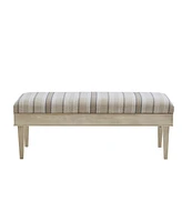 Martha Stewart Collection Harstrom Storage Bench