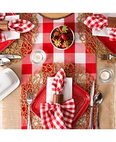 Design Imports Reversible Gingham - Buffalo Check Table Runner, 14" x 108"