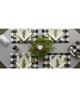 Design Import Reversible Gingham - Buffalo Check Placemat Set