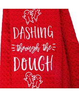 Design Imports Kitchen Towel Holiday Baking Kitchen Scarf, 4" x 70"