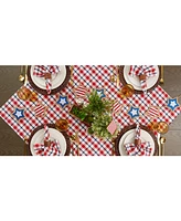 Design Imports American Plaid Kitchen Textiles, 70" Round, American Plaid, 1 Piece