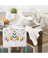 Design Imports Easter Folk Garden Placemats 13" x 19", Set of 6