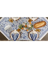Design Imports Madeira Print Tablecloth 60" x 84"