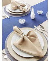 Design Imports Ribbed Table Runner 13" x 72"