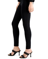 I.n.c. International Concepts Petite High-Waisted Ponte-Knit Curve Creator Pants, Created for Macy's