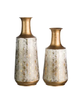 Glitzhome Vase, Set of 2