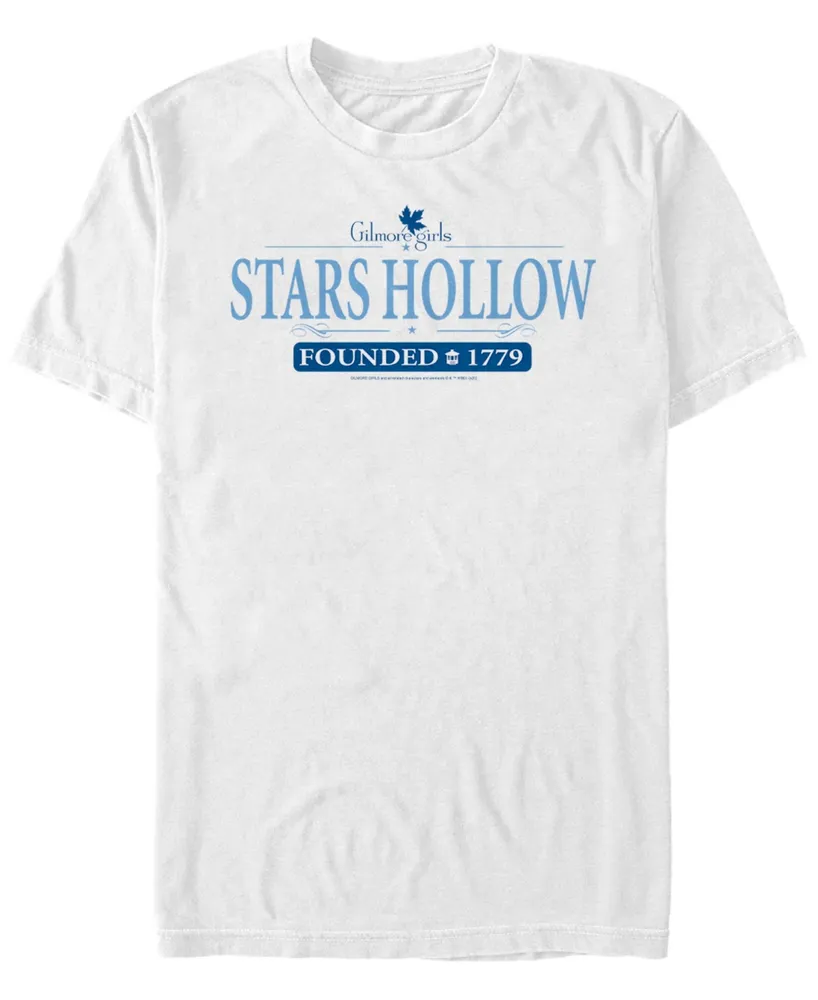 Men's Gilmore Girls Tv Stars Hollow Short Sleeve T-shirt