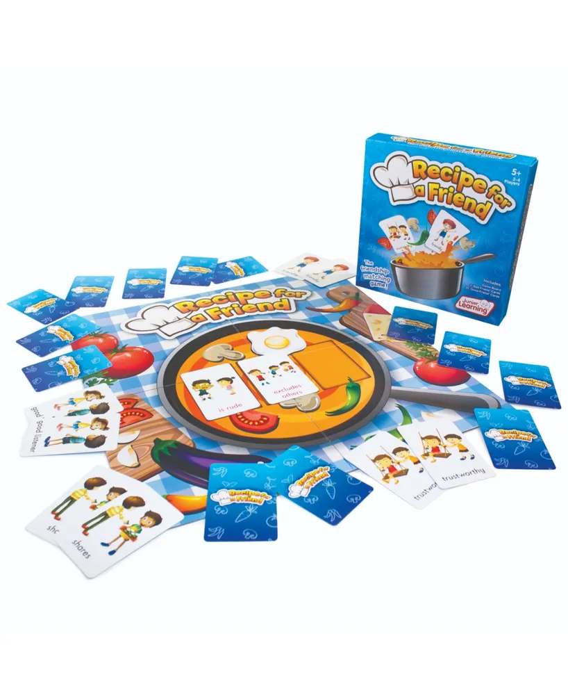 Junior Learning Recipe for a Friend - Educational Board Game