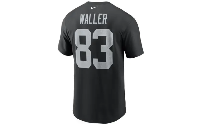 Lids Darren Waller Las Vegas Raiders Majestic Threads Player Name & Number  Raglan 3/4-Sleeve T-Shirt - Cream/Black