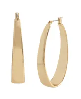 Robert Lee Morris Soho Oval Hoop Earrings