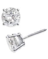 Diamond Stud Earrings (2 ct. t.w.) in 14k White Gold