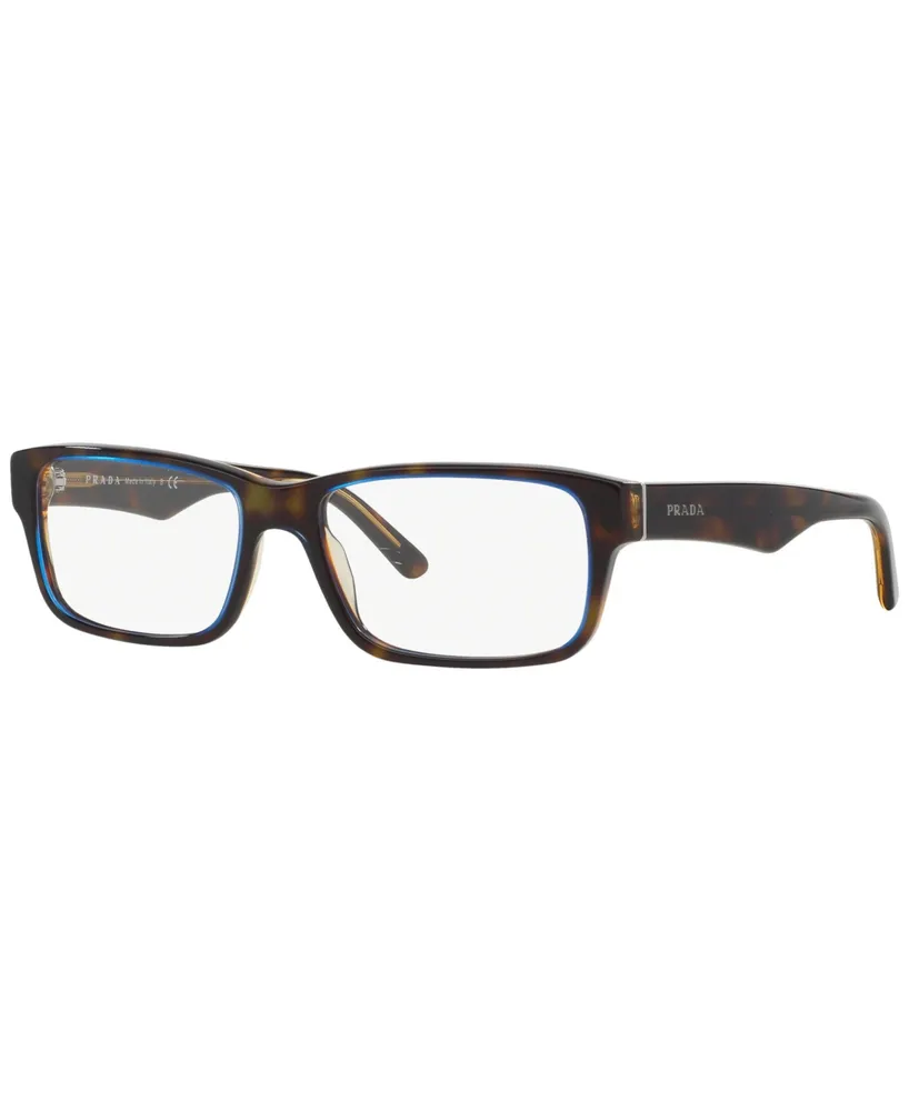 Prada Pr 16MV Men's Rectangle Eyeglasses