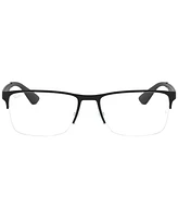 Ray-Ban RB6335 Unisex Rectangle Eyeglasses