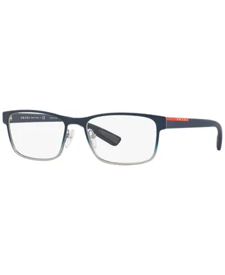 Prada Linea Rossa Ps 50GV Men's Rectangle Eyeglasses