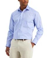 Club Room Men's Regular Fit Pinpoint Dress Shirt, Created for Macy's